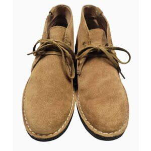 Ralph Lauren Polo Talan Chukka Boots 8D Brown Suede Leather Casual Mens Shoes